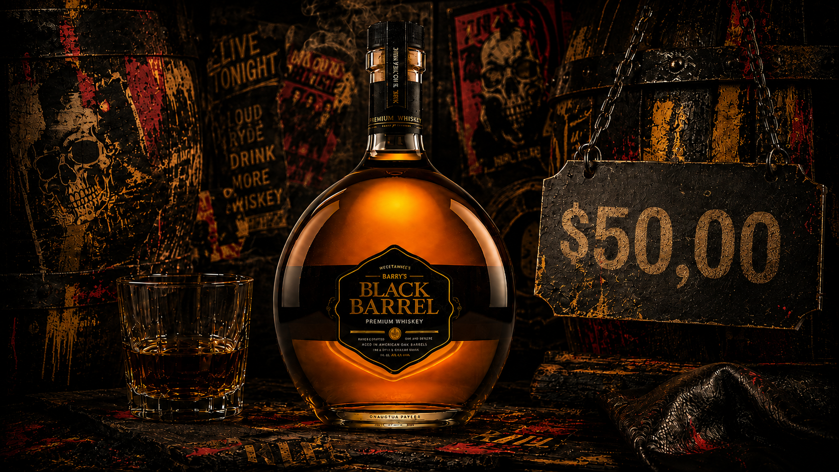 Black Barrel Whiskey